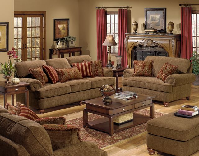 Jackson Furniture Belmont Living Room Sofa 5