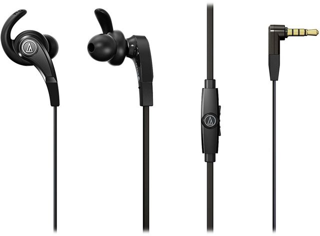 Audio-Technica® SonicFuel® Black In-Ear Headphones 3