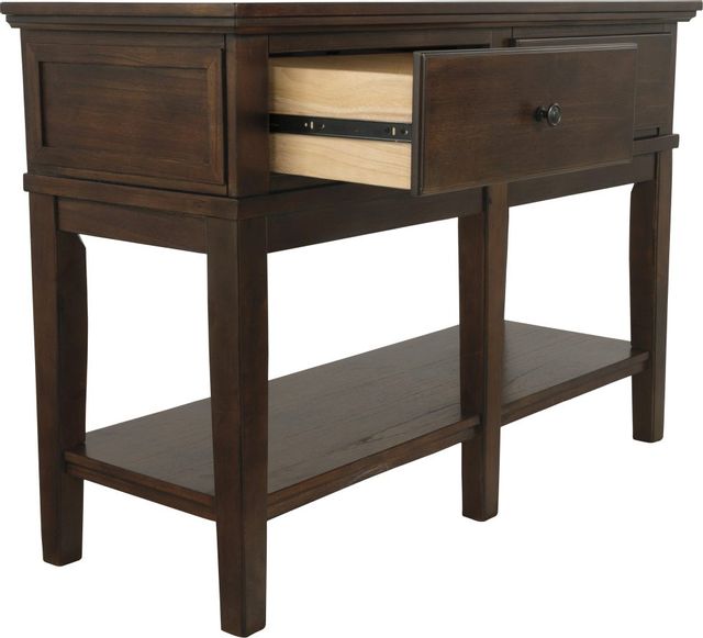 Signature Design by Ashley® Gately Medium Brown Console Sofa Table 2