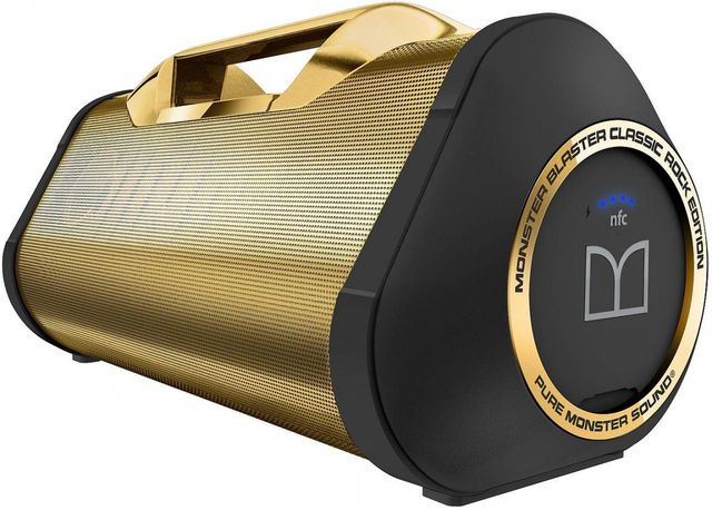 Monster® Blaster™ JP100 Classic Rock Edition Bluetooth Speaker-Gold Edition