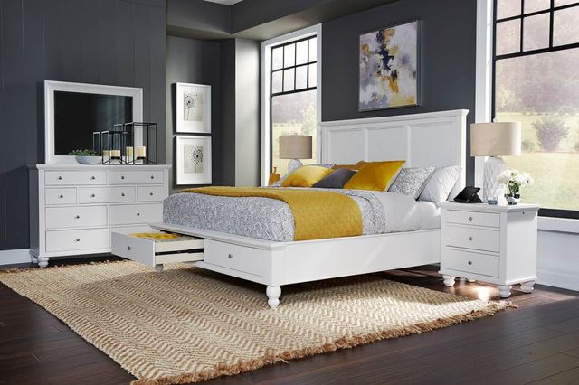 Bedroom Designs: 4-Piece White Bedroom Set | Colder's | Milwaukee Area