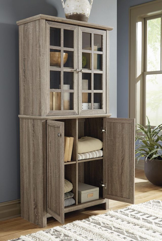 Signature Design by Ashley® Drewmore Gray Display Cabinet 6
