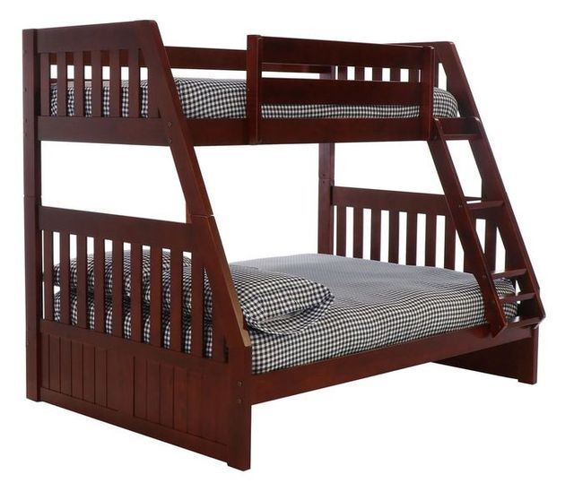 Donco Trading Company Mission Twin Over Full  Bunk Bed-0