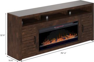 Legends Furniture, Inc. Sausalito 78" Fireplace Console