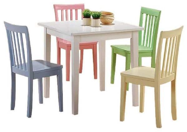 Coaster® Rory 5-Piece Multi-Colored Dining Set-0