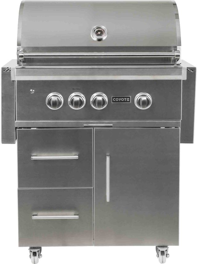 Coyote Outdoor Living S-Series 30" Built In Stainless Steel Natural Gas Grill 6