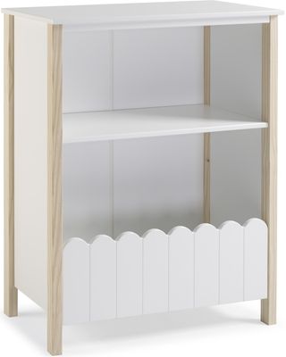 Powell® Millie White/Natural Bookcase