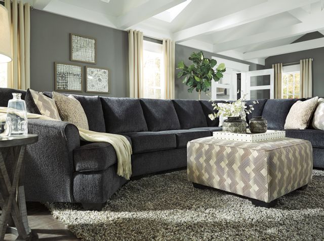 Signature Design by Ashley® Eltmann 4-Piece Slate Sectional with Cuddler 17