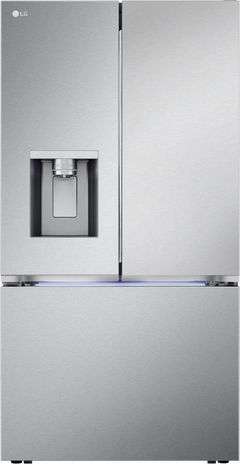 Réfrigérateur à portes françaises de 36 po LG® de 30.7 pi³ - Acier inoxydable résistant aux traces de doigts