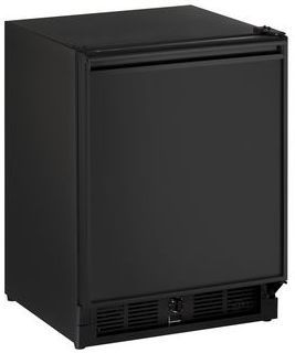 U-Line® ADA Series 3.3 Cu. Ft. Black Compact Refrigerator 2