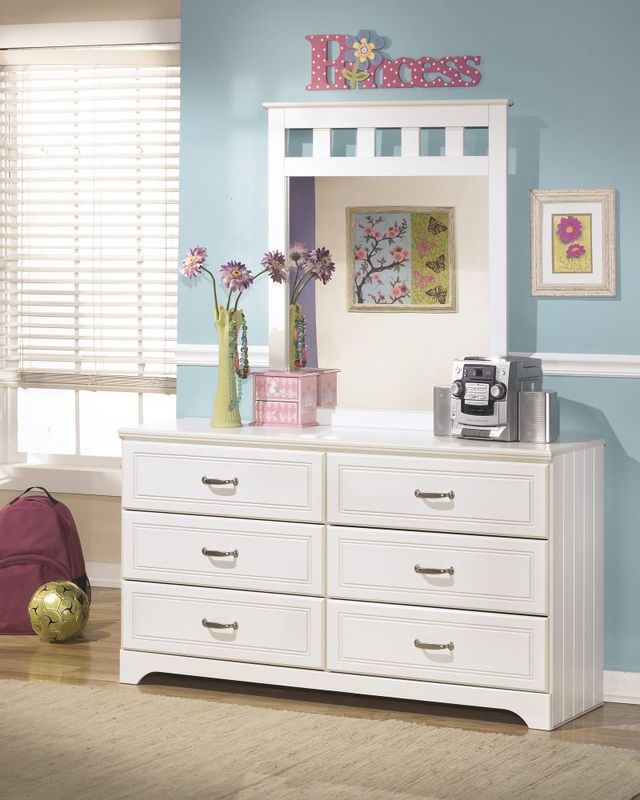Signature Design by Ashley® Lulu White Youth Bedroom Mirror 1