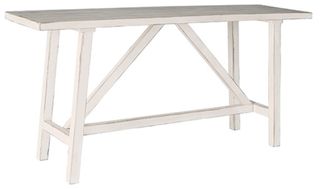 Progressive® Furniture Farmhouse Antique White Counter Table