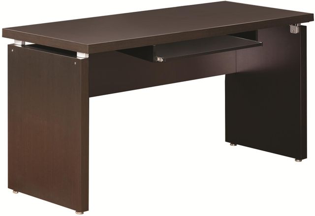 Coaster® Skylar 4-Piece Cappuccino Desk Set 1
