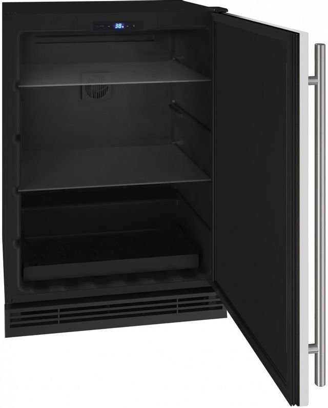 U-Line® 1 Class 24" Stainless Solid Beverage Center 4