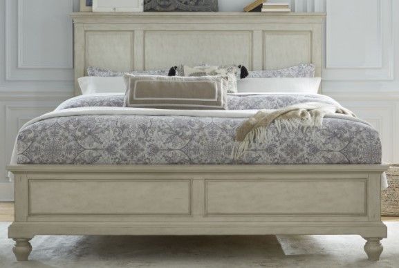 Liberty Furniture High Country White Queen Panel Bed-0