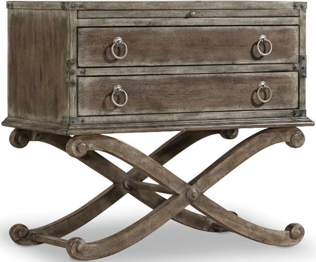 Hooker® Furniture True Vintage Soft Driftwood/Whitewash Nightstand