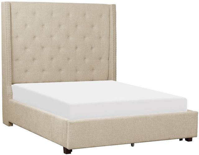 Homelegance® Fairborn Beige Full Platform Bed