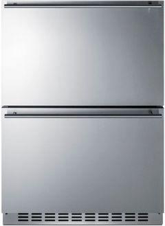 Summit® 3.32 Cu. Ft. Stainless Steel Under The Counter Refrigerator 