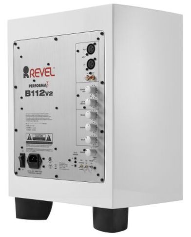 Revel® B112v2 White 12” 1000W Powered Subwoofer 3