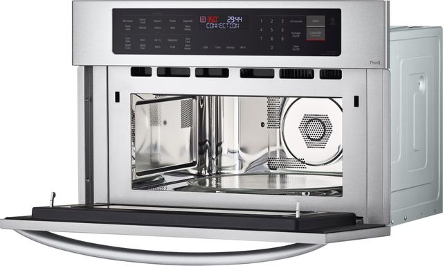 LG 1.7 Cu. Ft. Stainless Steel Built-In Electric Speed Oven-1