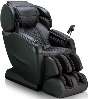 Cozzia® Qi™ SE Espresso/Pearl Black Massage Chair