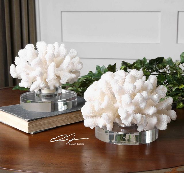Uttermost® Hard Coral Cream Sculptures-1