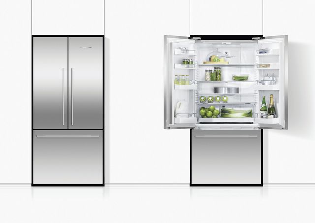 Fisher & Paykel Series 7 16.9 Cu. Ft. Stainless Steel Counter Depth French Door Refrigerator 22