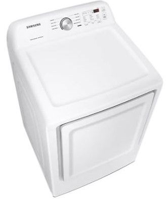 Samsung 7.2 Cu. Ft. White Front Load Electric Dryer 1