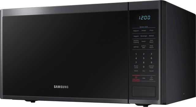 Samsung 1.4 Cu. Ft. Fingerprint Resistant Black Stainless Steel Countertop Microwave 7