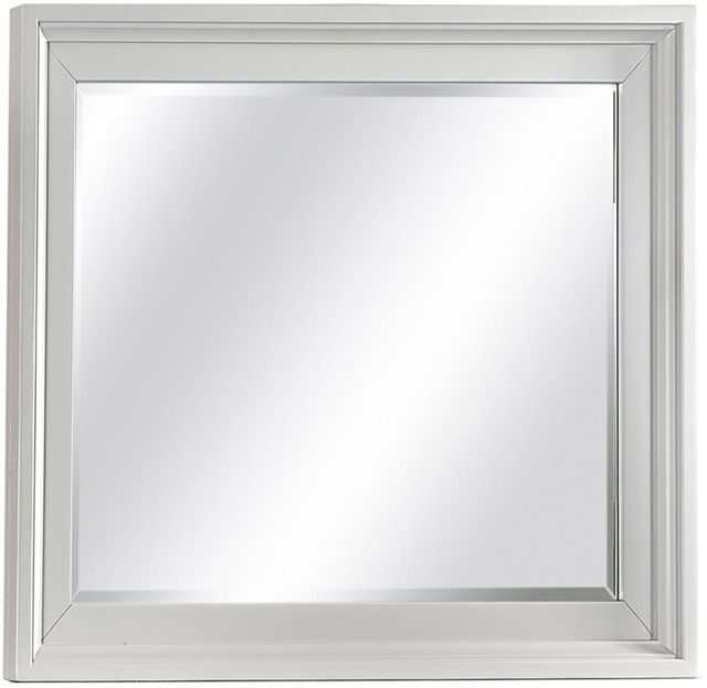 Aspenhome® Cambridge Light Gray Paint Dresser Landscape Mirror