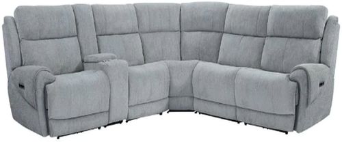 Parker House® Spencer 6-Piece Tide Graphite Reclining Sectional