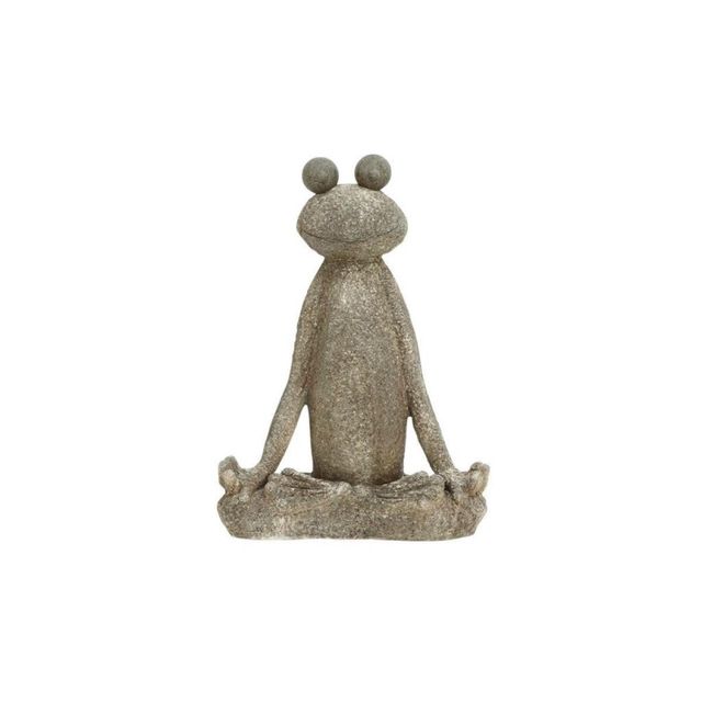 Uma Home Yoga Frog Statue 17x24-0