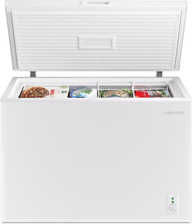 Amana® 9.0 Cu. Ft. White Compact Freezer 3