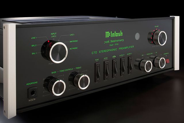 McIntosh C70 70th Anniversary 2-Channel Vacuum Tube Preamplifier 5