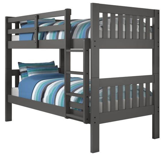 Donco Trading Company Mission Twin/Twin Bunk Bed