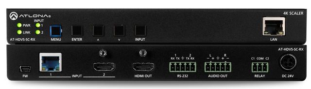 Atlona® 4K/UHD Scaler for HDBaseT and HDMI