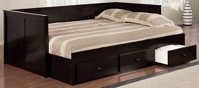 Furniture of America Wolford Black Full Daybed Ken s Appliance