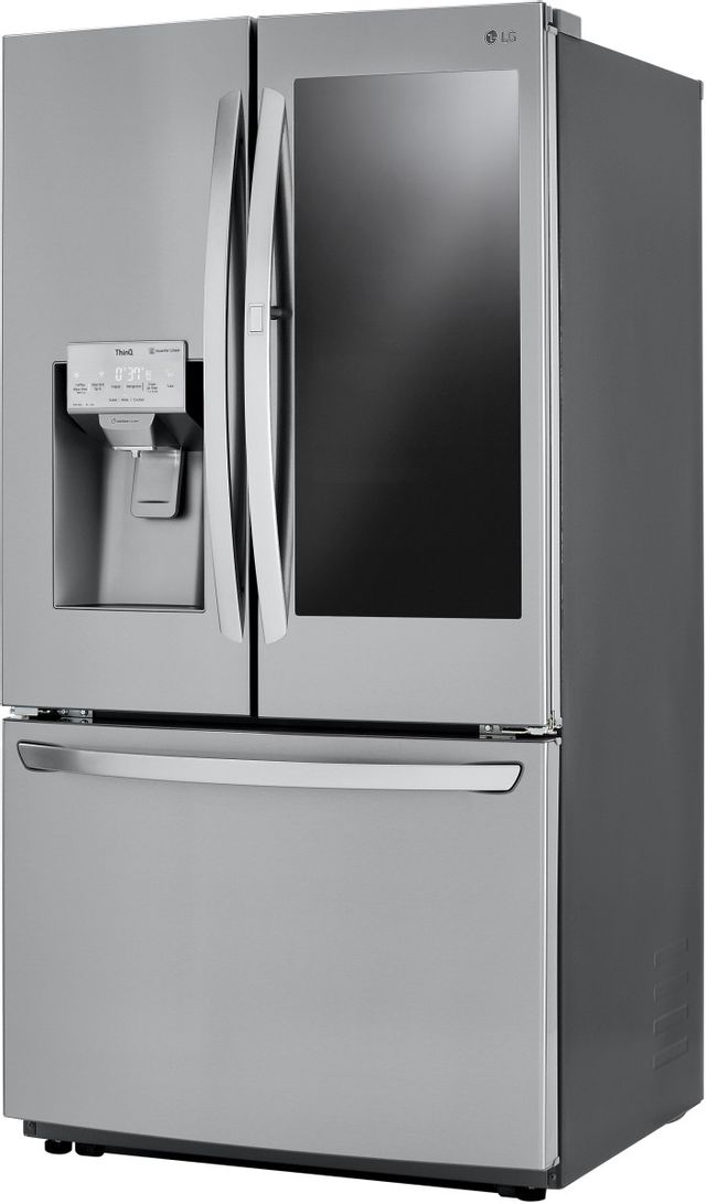 LG 21.9 Cu. Ft. Stainless Steel Counter Depth French Door Refrigerator-2