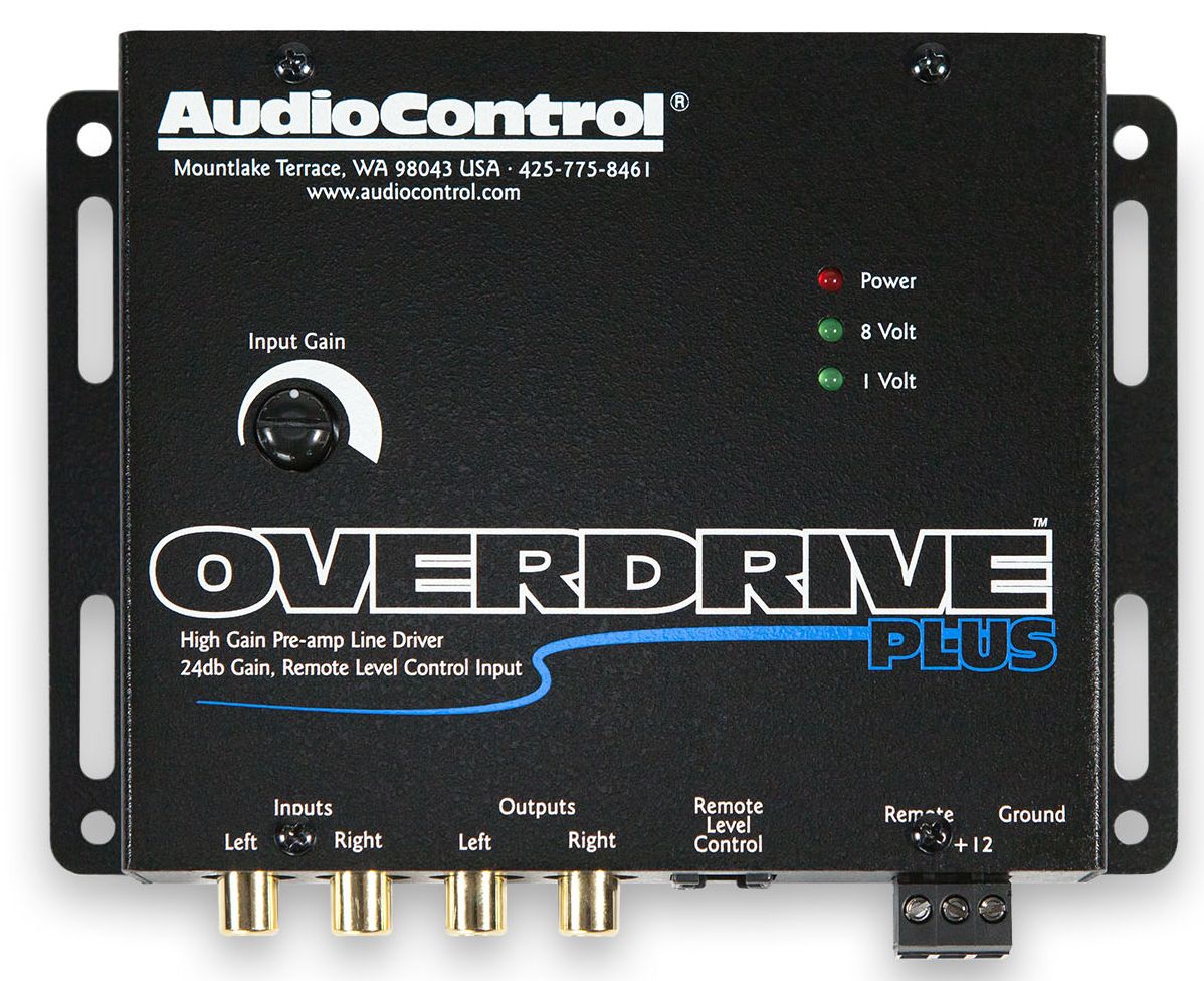 AudioControl® Overdrive Plus 2 Channel Line Driver | Paradyme