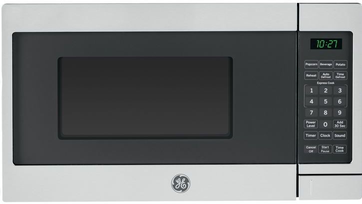 GE® 0.7 Cu. Ft. Stainless Steel Countertop Microwave-JES1072SHSS