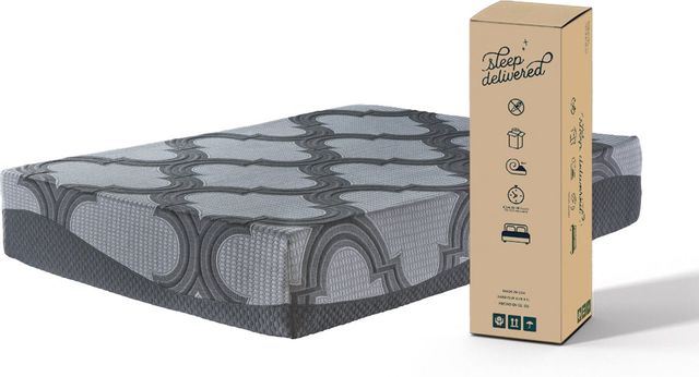 Sierra Sleep® By Ashley 12" Hybrid Firm Queen Mattress in a Box 4
