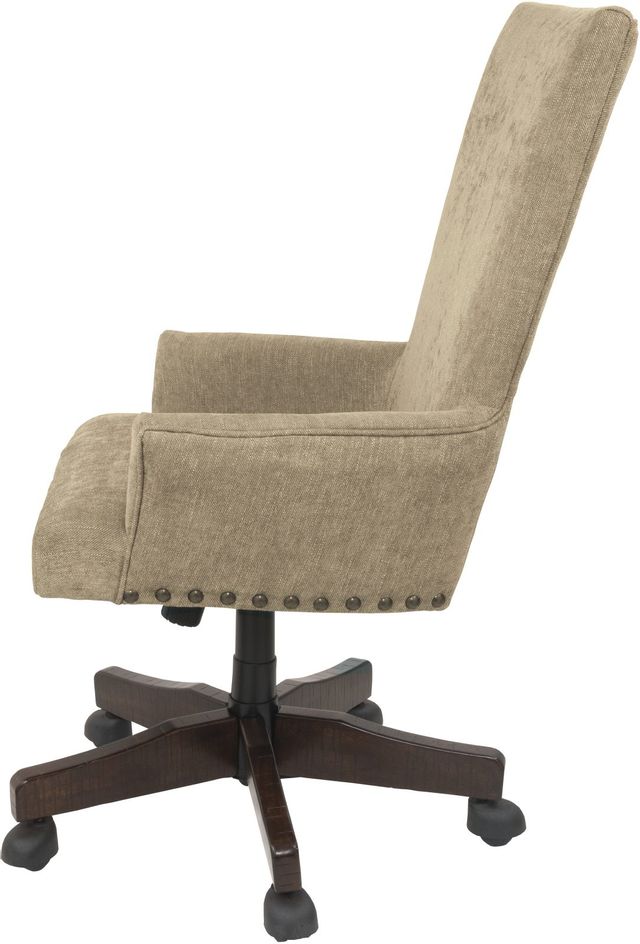 Signature Design by Ashley® Baldridge Light Brown Home Office Desk Chair 2