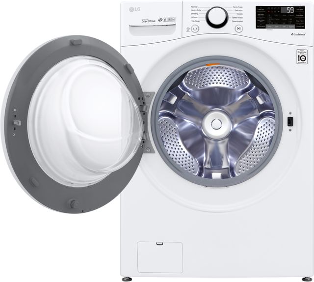LG 4.5 Cu. Ft. White Front Load Washer 3