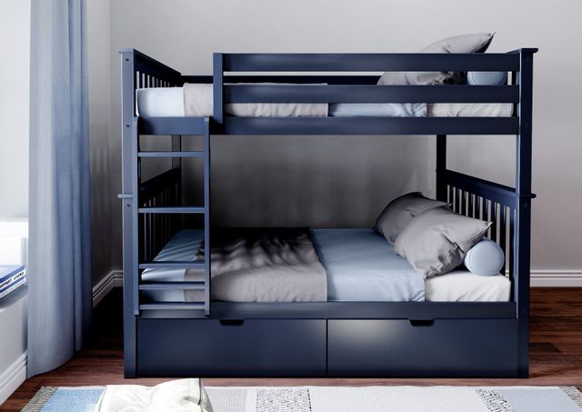 M3 Furniture Blue Under-Bed Storage Drawers-1