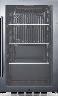 Summit® Commercial 3.1 Cu. Ft. Stainless Steel Beverage Center