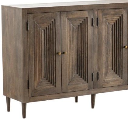 Crestview Collection Highland Park Brown Sideboard-1