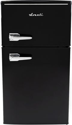 Avanti® Retro Series 3.0 Cu. Ft. Black Compact Refrigerator
