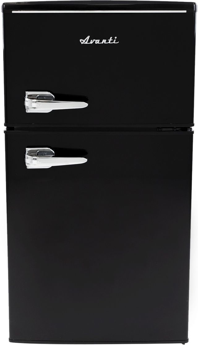 Avanti® Retro Series 3.0 Cu. Ft. Black Compact Refrigerator | Appliance ...