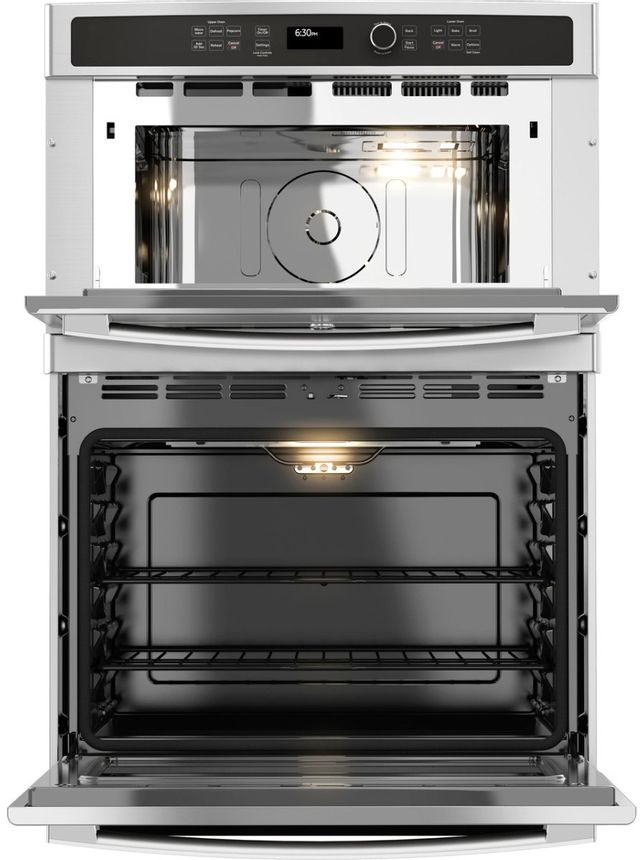 GE® 30" Stainless Steel Combination Double Wall Oven 14