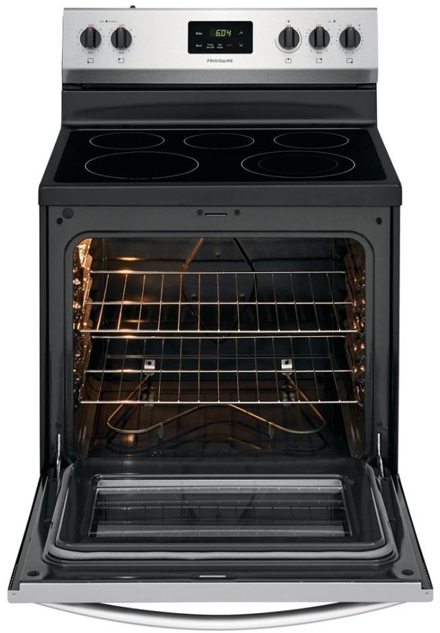 Frigidaire® 30" Stainless Steel Free Standing Electric Range-FCRE3052AS-2